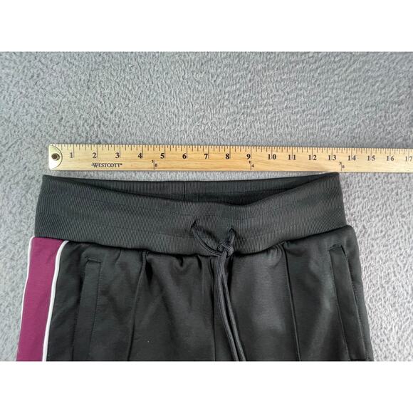 True Religion Tracksuit Sweatsuit Womens XS Black Full Zip Jacket Athletic NWT - Picture 8 of 13